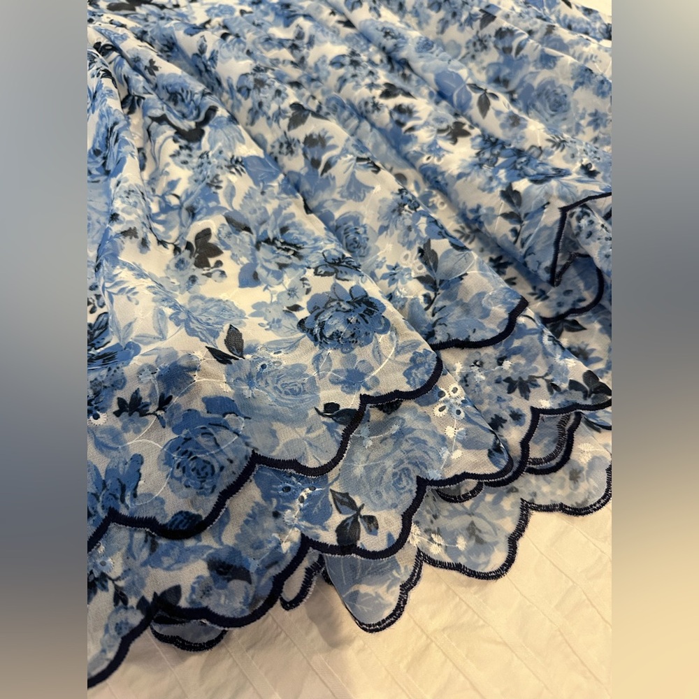 Altar’d State Blue Floral Dress - Picture 4 of 9